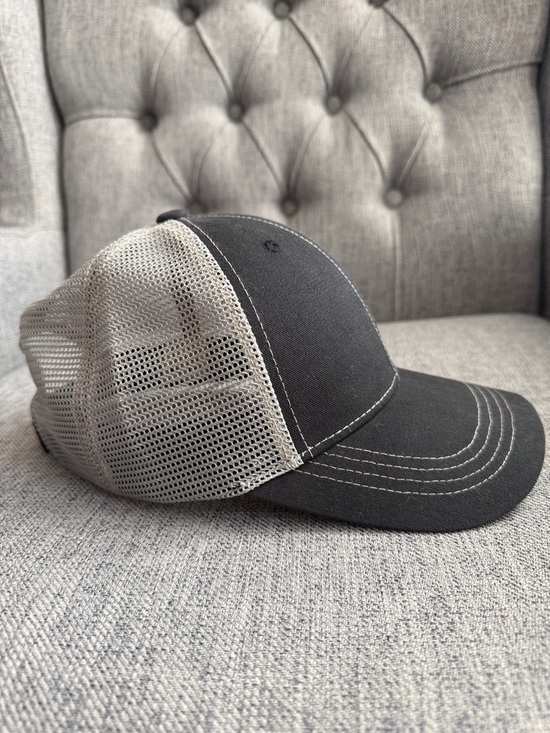 Beretta Black Gray and Orange Embroidered Men’s adjustable Truckers Baseball Cap - Picture 4 of 9